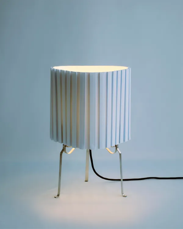 Canelé Bordlampe Soft Blue