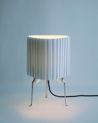 Canelé Bordlampe Soft Blue