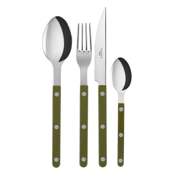 Bistrot Bestikksett 24 Deler Green Fern