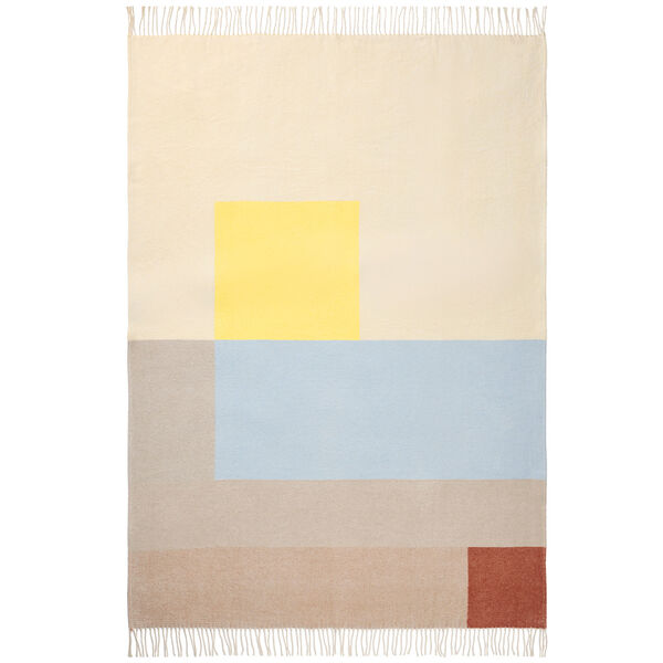 Brick Pledd 125x170 cm Lysegul