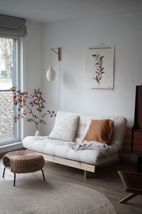 Roots 140 Sovesofa Med Madras Raw / Naturlig