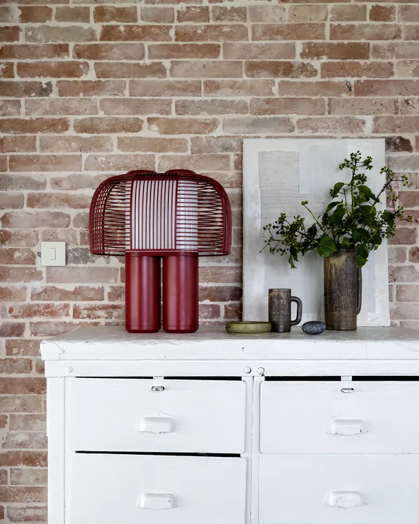 Yasuke Bordlampe Rød