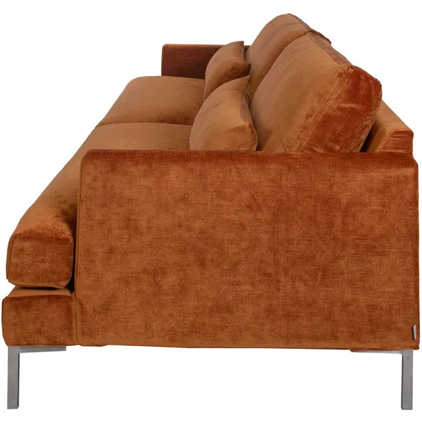 Mind Sofa 4-seat Pk2 Vivaro Orange 61