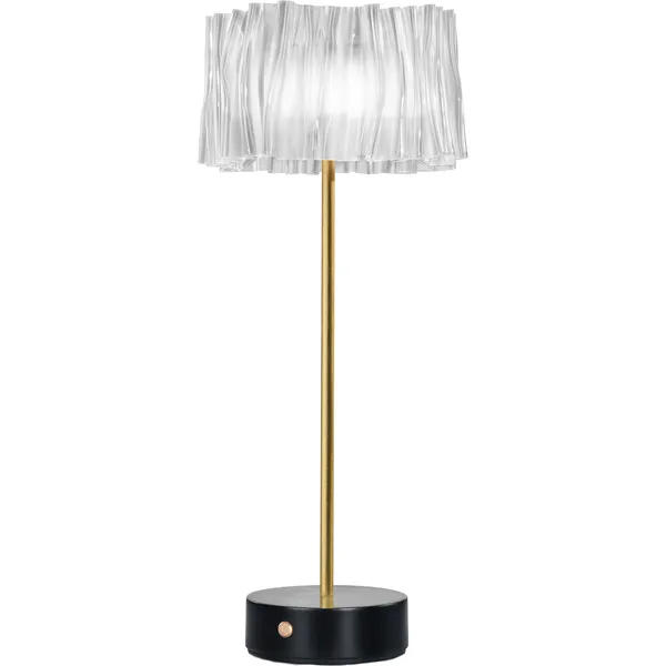 Accordéon Battery Bordlampe Bærbar Sort / Prisma