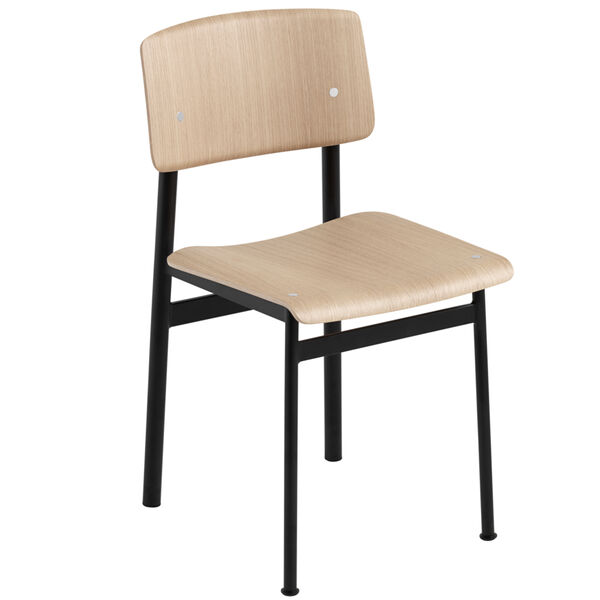 Loft Stol Eg / Sort