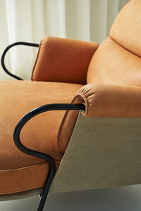 Lyra Armchair Vintage Cognac