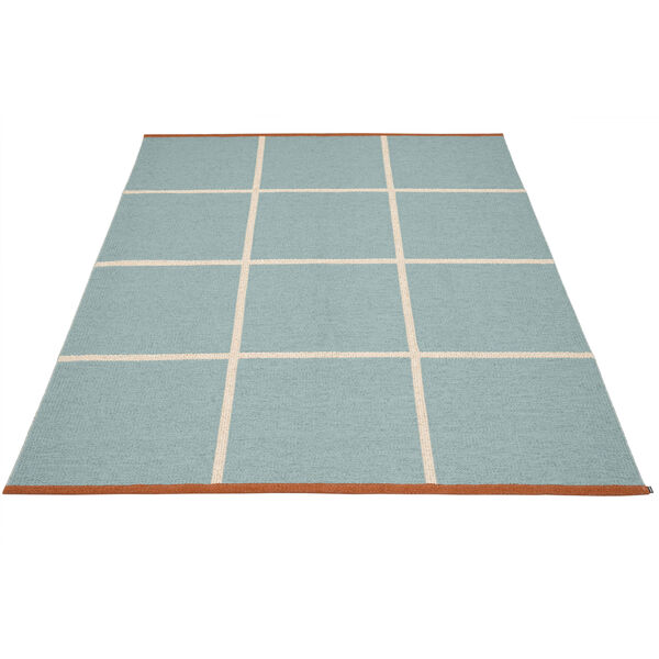 Criss Plastmatte Haze / Cream / Rust 180x260 cm