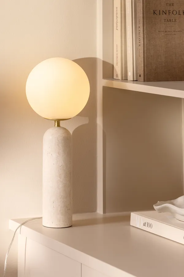 Torrano Bordslampa Travertin