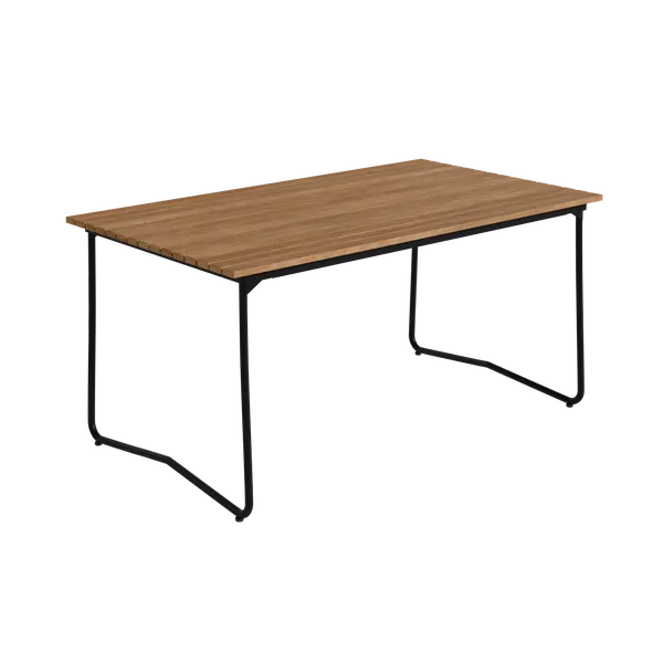 Bovik Bord 92x150 cm Teak / Svart Stål