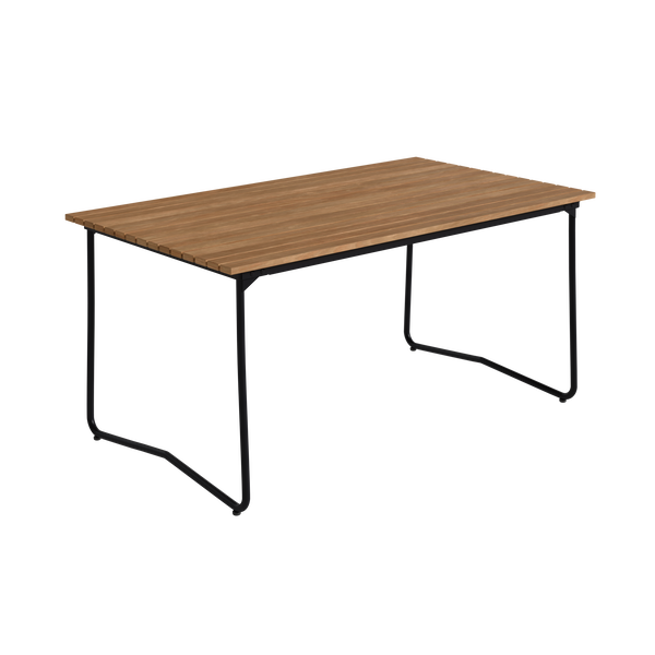 Bovik Bord 92x150 cm Teak / Sort Stål
