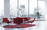 Twiggy LED Gulvlampe Hvit