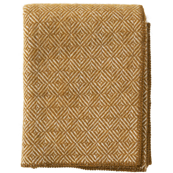 Diamonds Plaid 130x180 cm Caramel