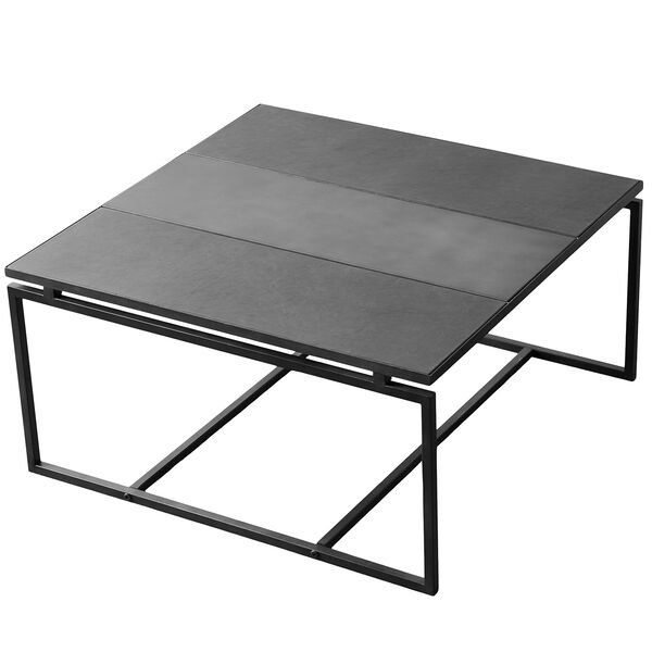 Austin Square Salongbord 45x90 cm Svart