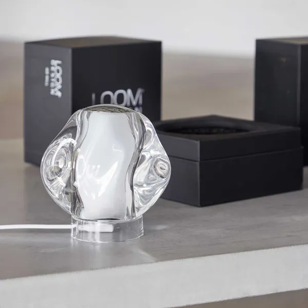 Ice Ball Bordlampe Krom
