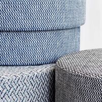 Silo Pouf Small Rahi Riviera Blue