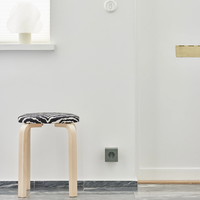 Square 2 Socket Extender With USB-C / Magnet Oak Green