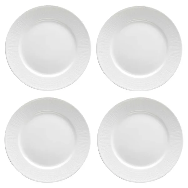 Swedish Grace Tallrikar 27 cm 4-pack Snö