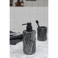 Marble Tvålpump High Svart Grå