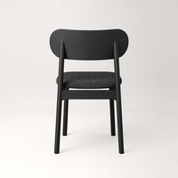 Elephant Stol Sort / Antracitfarvet Bouclé