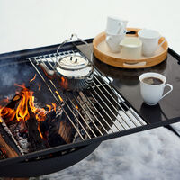 BBQ Fire Pit With Grill Grate