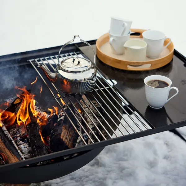 BBQ Fire Pit With Grill Grate