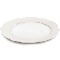 Silhouette Tallerken 26 cm Hvid