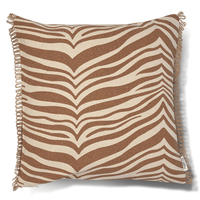 Zebra Kudde 50x50 cm Glazed Ginger