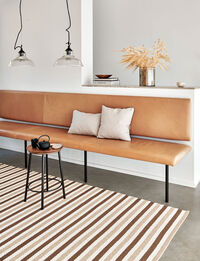 Teo Matta Brun / Beige / Vanilj 70x240 cm
