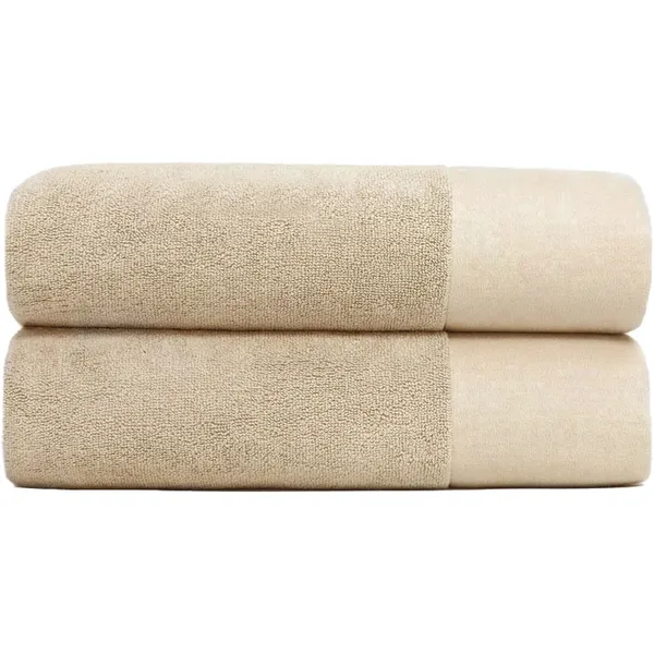Handduk 70x140 cm 2-pack Beach Sand