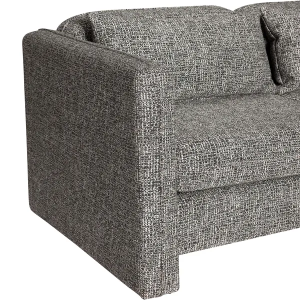 Soba 2-Seater Sofa Dark Grey