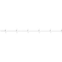 Relief Kroklist 82 cm Vit