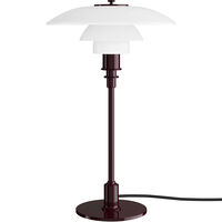 PH 3/2 Bordslampa Glossy Burgundy