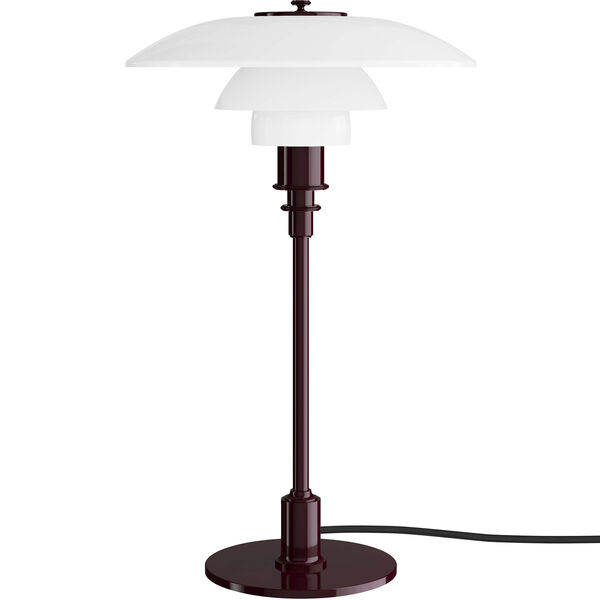 PH 3/2 Pöytävalaisin Glossy Burgundy