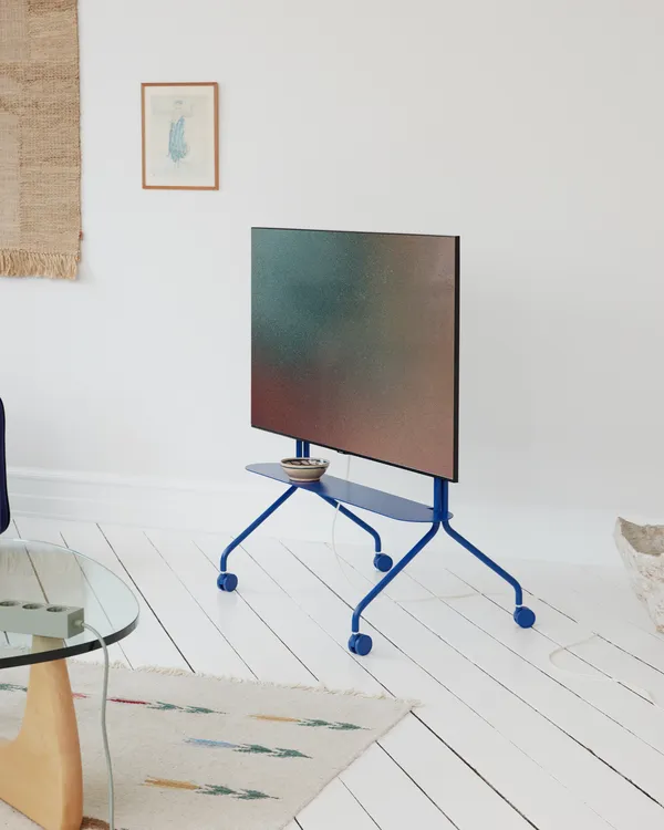 Moon Rollin' Tv Stand Ultra Marine
