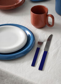 Barro Plate Set of 2 Ø18 cm Offwhite