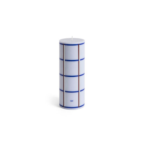 Column Kubbelys M Lyseblå / Bordeaux