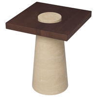 Grova Travertin Piedestal 50 cm