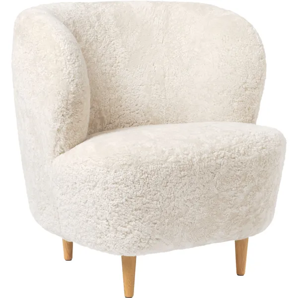 Stay Loungestol Fåreskind Offwhite/Eg