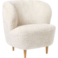 Stay Loungestol Fåreskind Offwhite/Eg