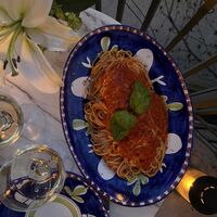 Amalfi Serveringsfat 37 cm Blå