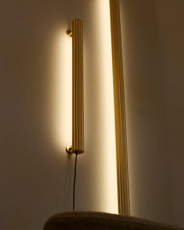 Rate Væglampe 55 cm Messing