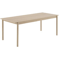 Linear Bord Træ 90x200 cm