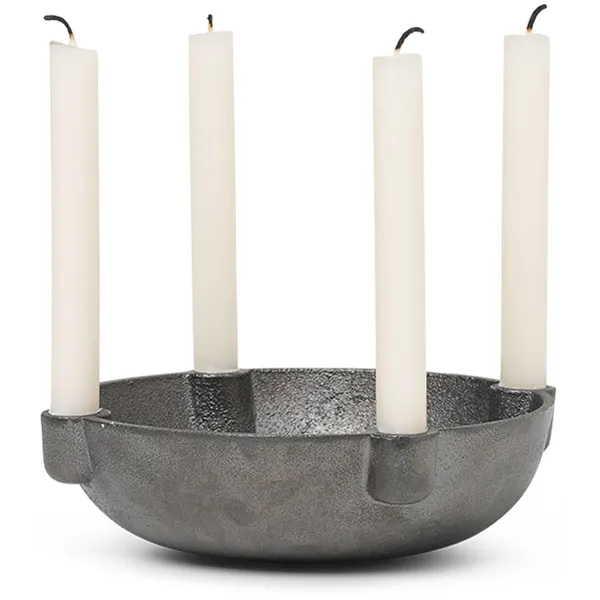 Bowl Ljushållare 146 cm Black brass