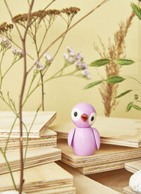 Grateful Spring Bird Puuhahmo 65 cm Pinkki