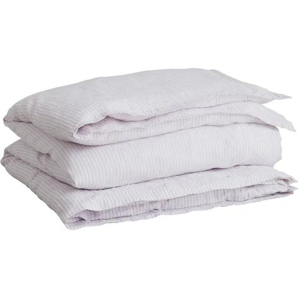 Linen Dynebetræk 150x210 cm Washed Purple