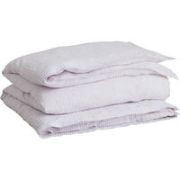 Linen Dynebetræk 150x210 cm Washed Purple