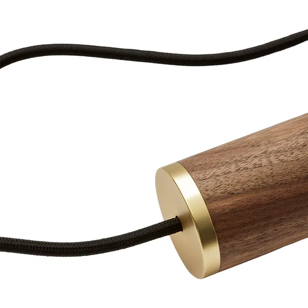 Triple Pendant Walnut