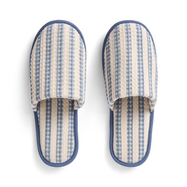 Waffle Tøffel Dusty Blue