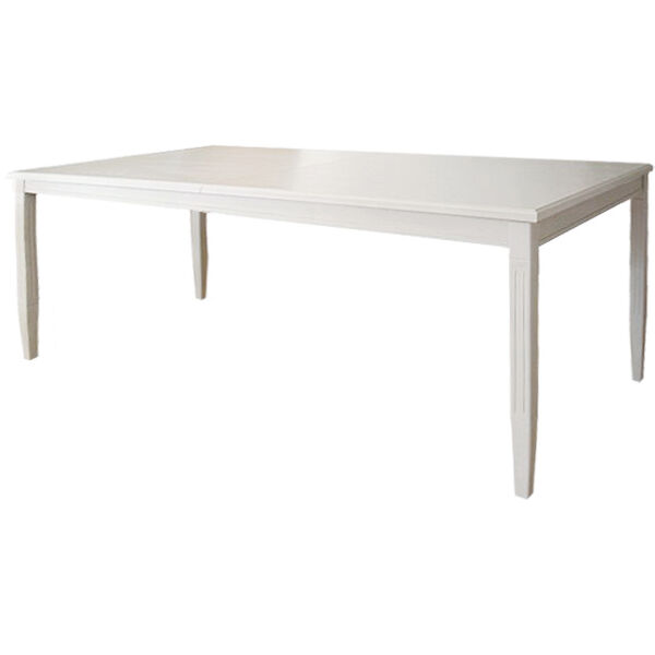 Stockholm 2.0 Dining table 200 Incl. 2 inlays Whitewash