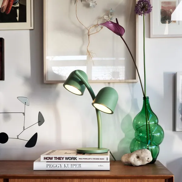 Little Lebow Table Lamp Grasshopper Green